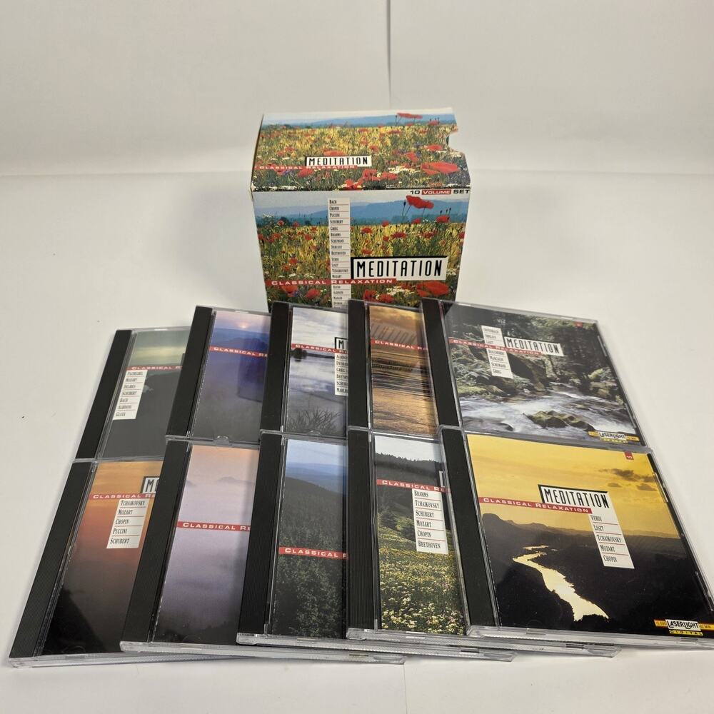 Meditation: Classical Relaxation 10-disc set (CD, Oct-1991)